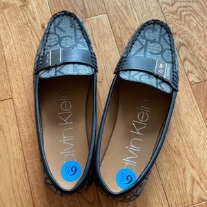 Ck Gray flat shoes